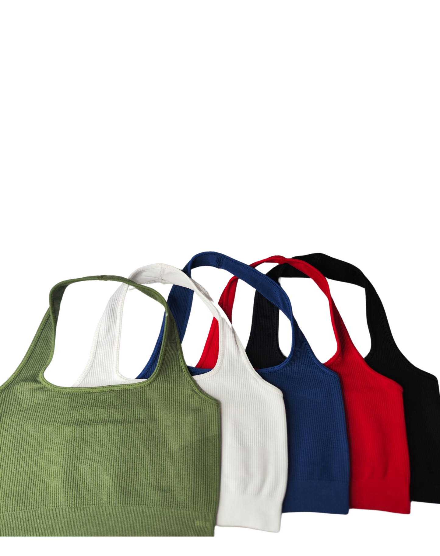 TOP ESTILO HALTER ACANALADO