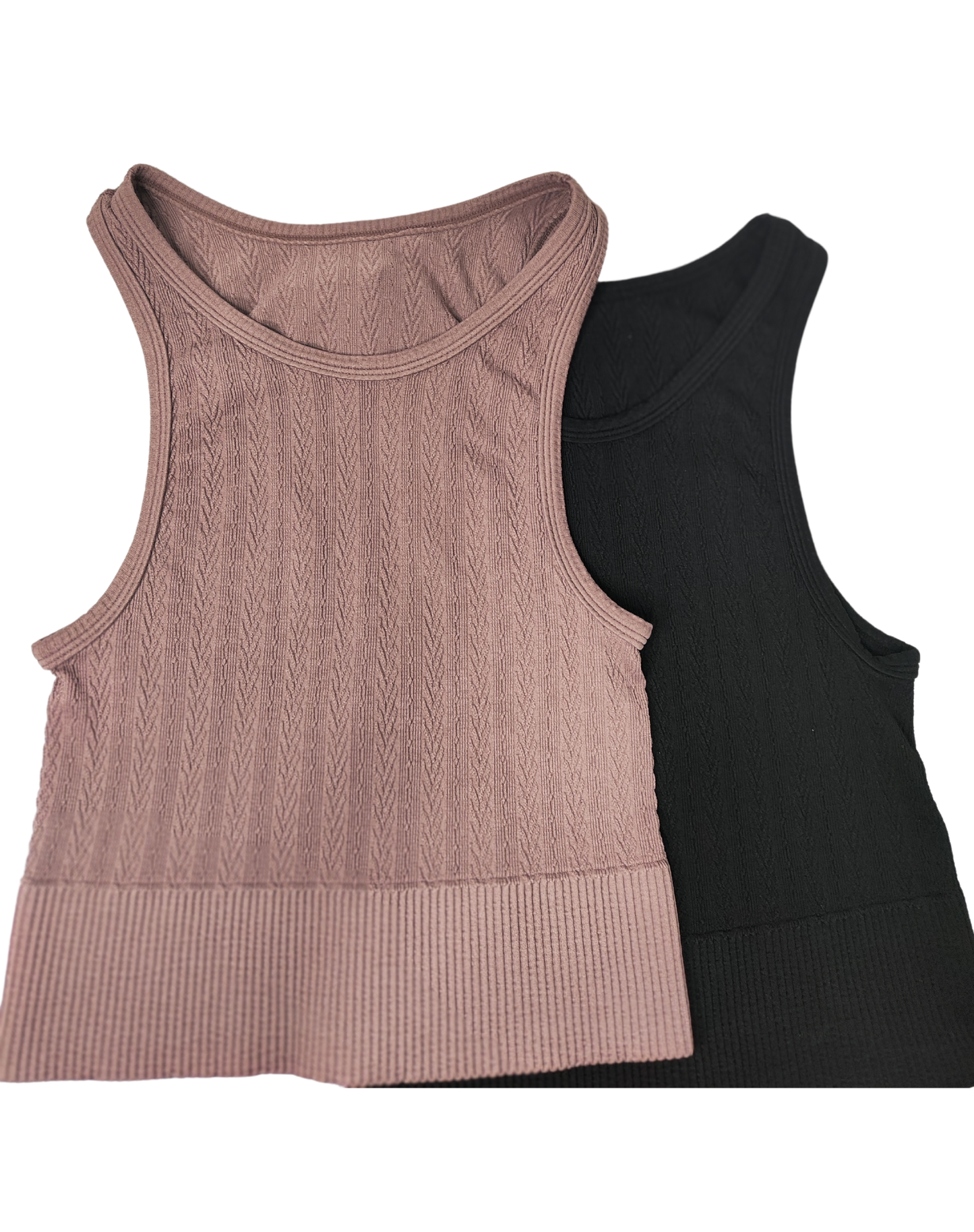 BLUSA BÁSICA CON DISEÑO TRENZADO