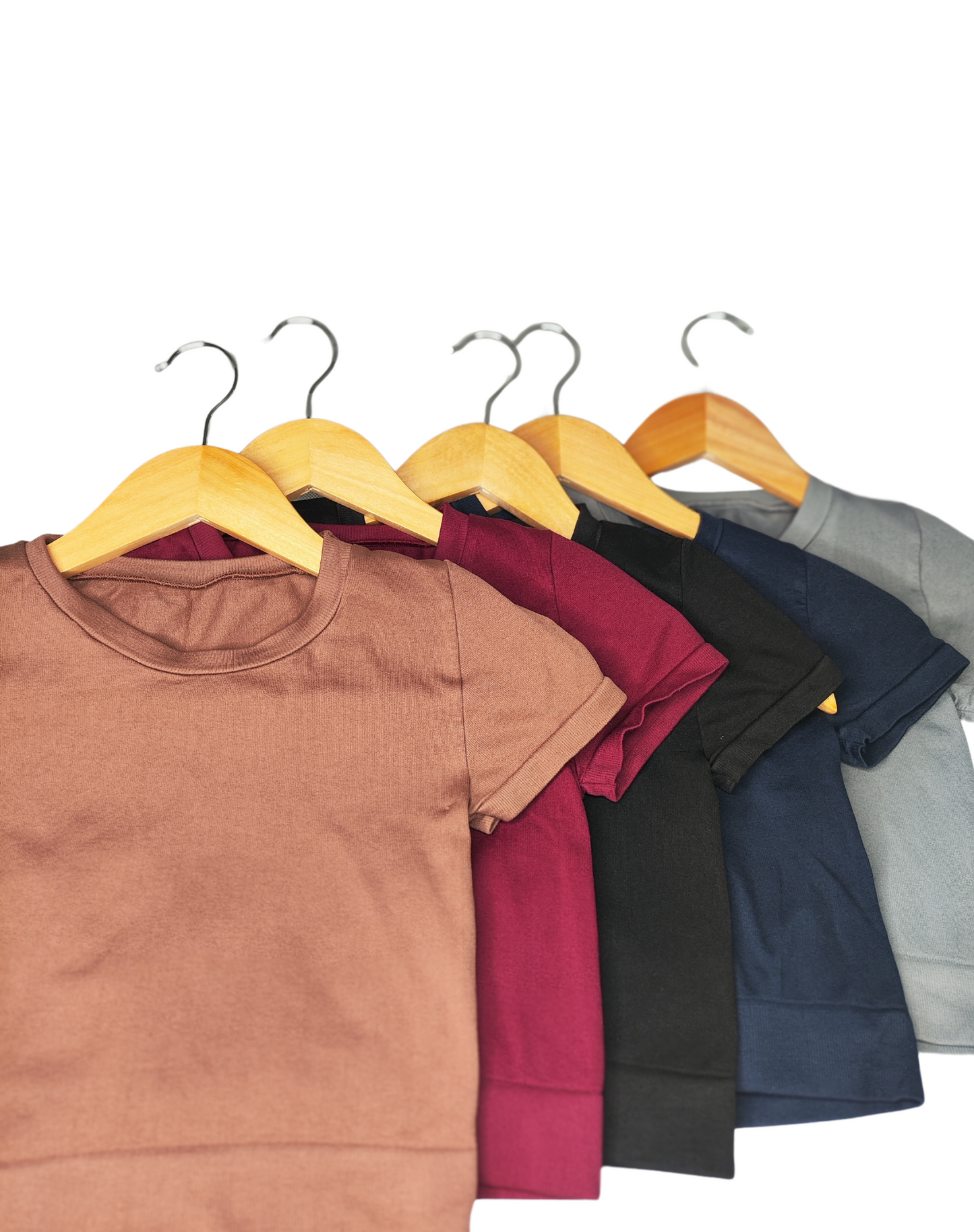BLUSA MANGA CORTA CUELLO REDONDO
