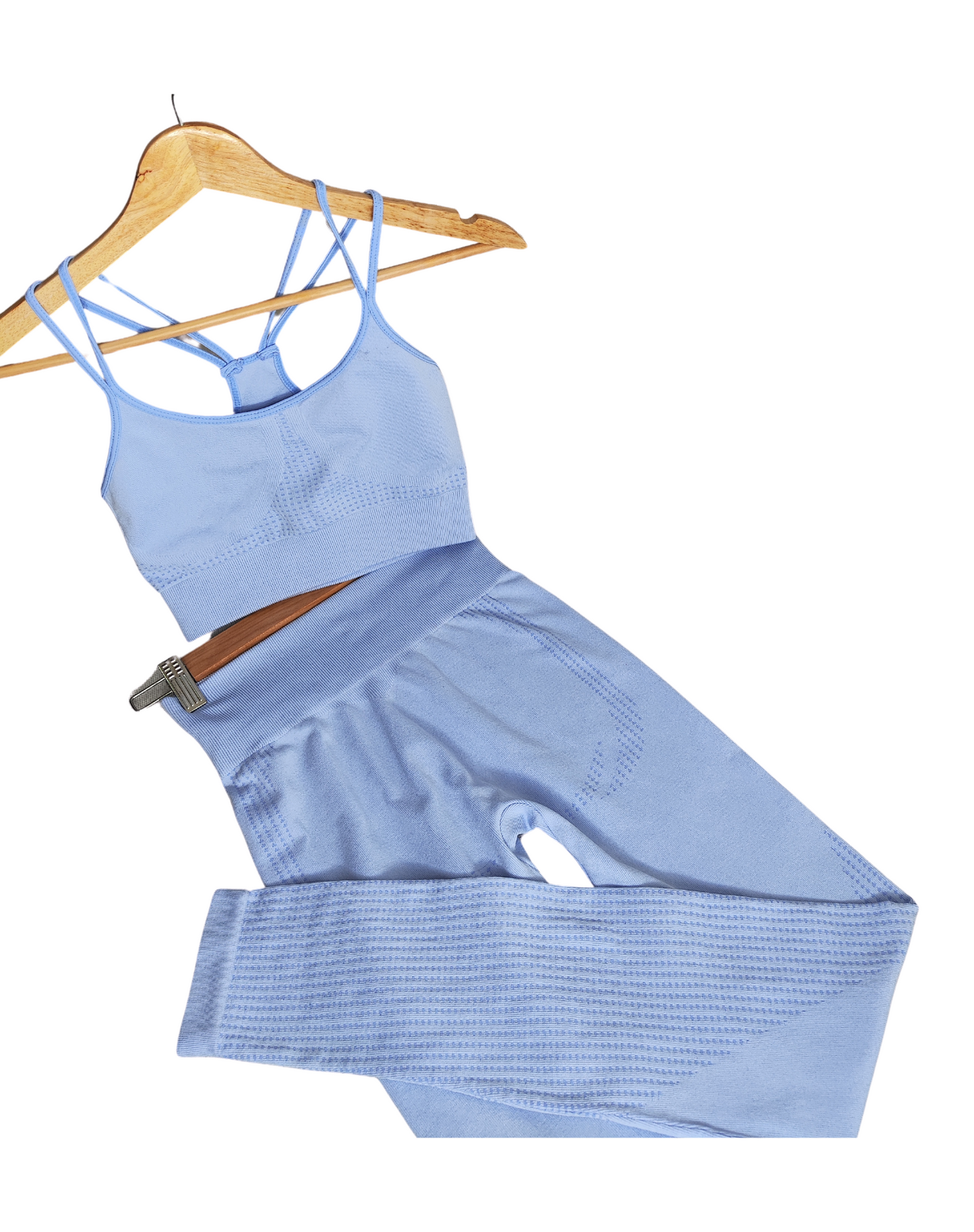 CONJUNTO CIRCULOS LEGGING SIN PUSH UP + TOP