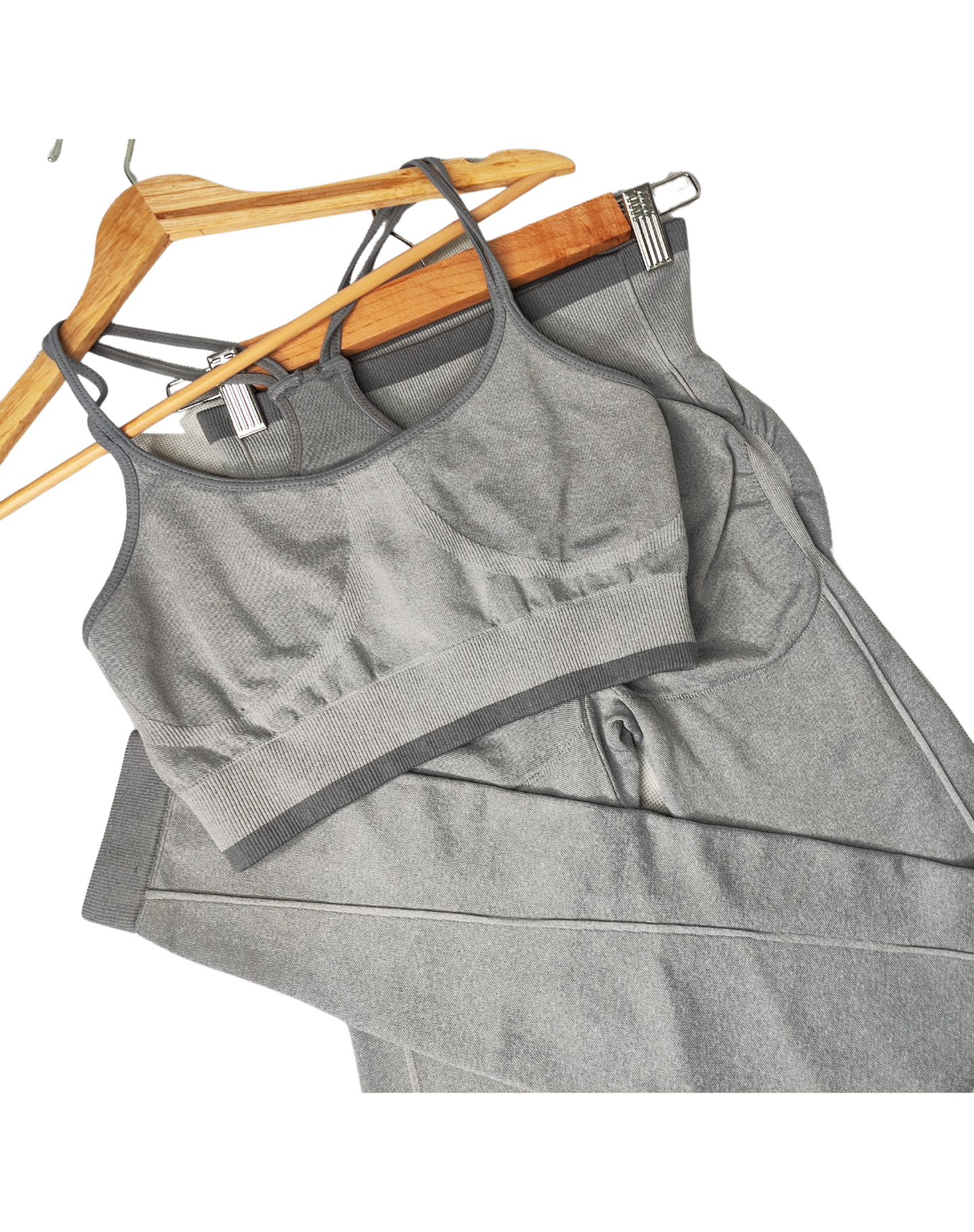 CONJUNTO BOMBA BICOLOR LEGGING + TOP TIRANTE