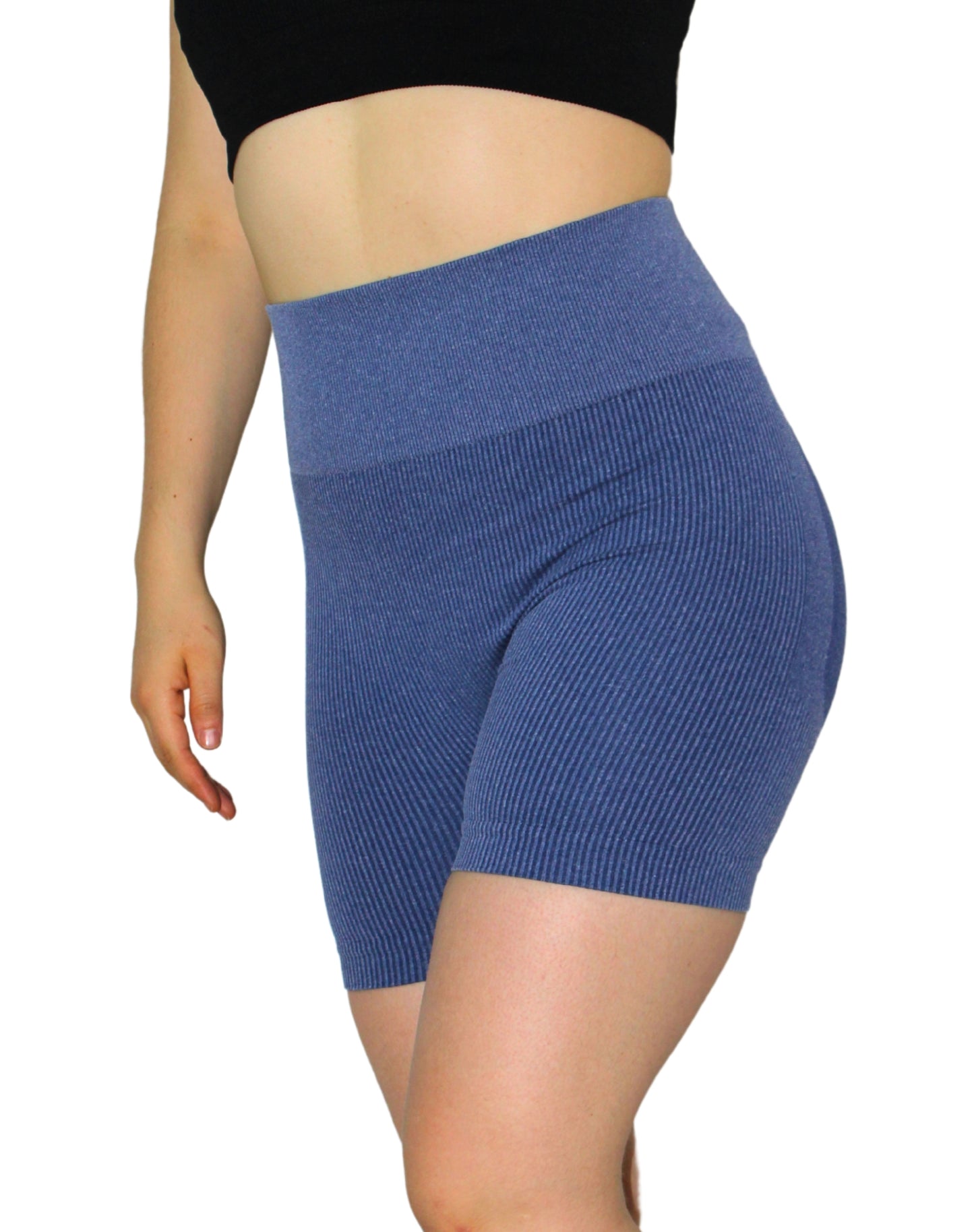 SHORT ACANALADO JASPE