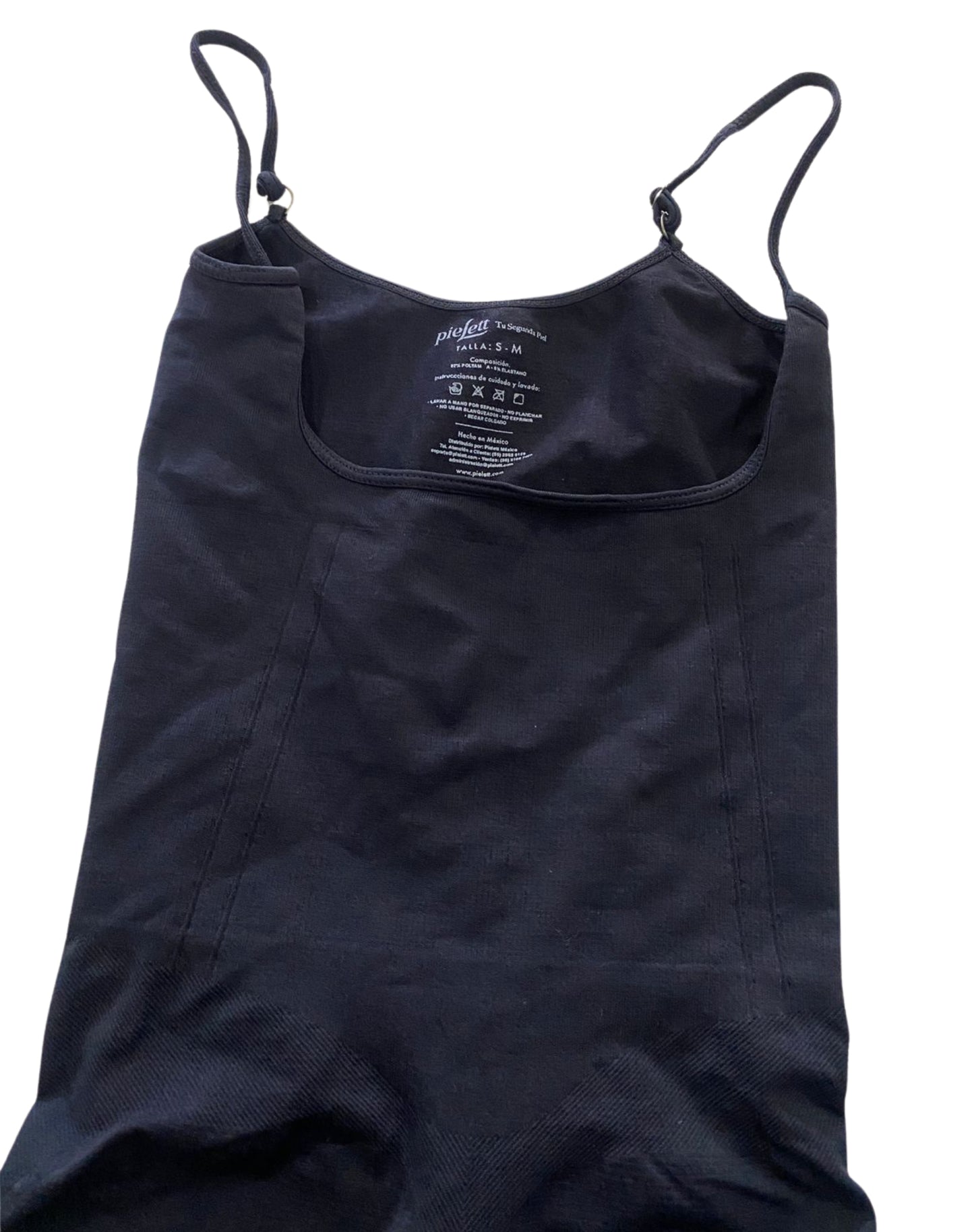 Faja body short tirantes ajustables