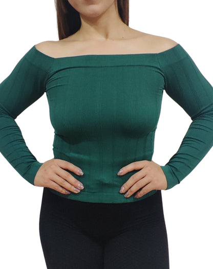 BLUSA CAMPESINA MANGA LARGA